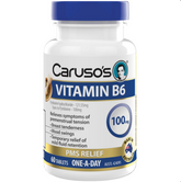 Caruso's Natural Health Vitamin B6 100mg 60 Tablets